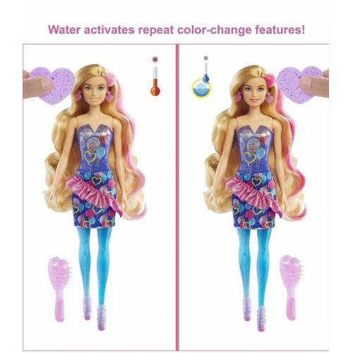 Кукла-сюрприз Барби Цветное перевоплощение серия Вечеринка Barbie Color Reveal 