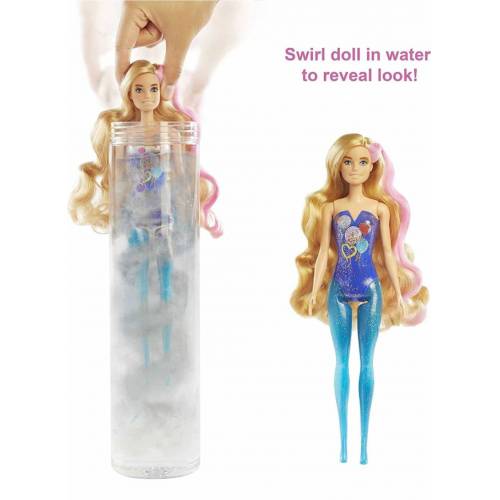Кукла-сюрприз Барби Цветное перевоплощение серия Вечеринка Barbie Color Reveal 