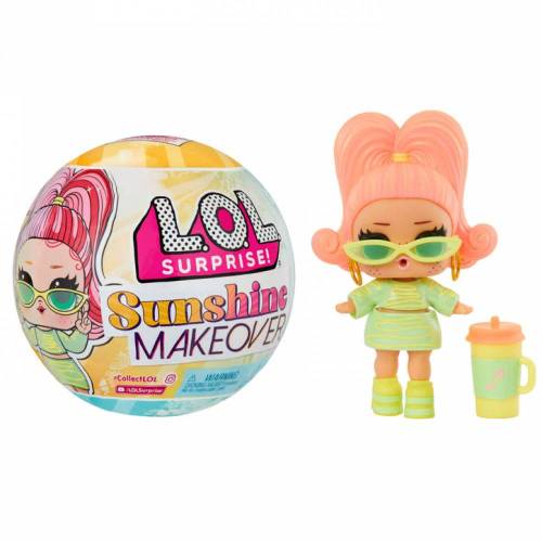 LOL Surprise Sunshine Makeover с 8 сюрпризами и изменением цвета под воздействием ультрафиолета