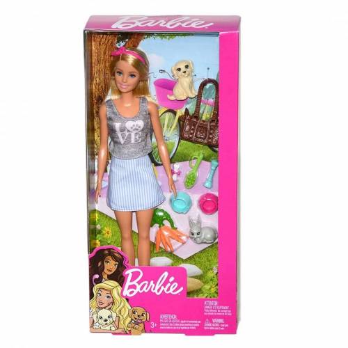Barbie Набор Barbie  Барби с животными