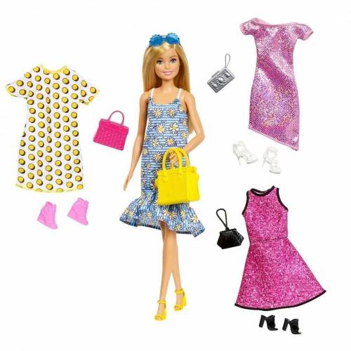Барби (Mattel) Barbie Кукла Барби "Мода с аксессуарами"