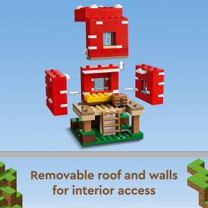 Лего Lego Minecraft Грибной дом
