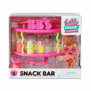 LOL с куклой Серия 5 Snack Bar игровой набор