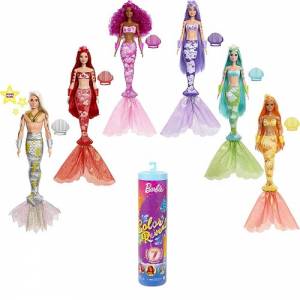 Кукла Barbie Color Reveal Mermaid 2 серия