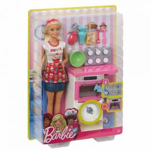 Игровой набор Barbie® - Кондитер, Mattel, FHP57
