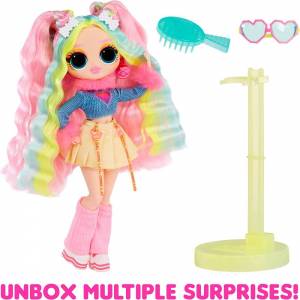 LOL OMG Bubblegum Surprise Кукла ЛОЛ Сюрприз ОМГ Солнечный макияж- Баблгам Диджей
