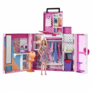 Barbie Кукла Barbie Dream в шкафу и игровой набор
